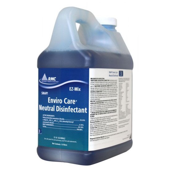 EZ-Mix EnviroCare Neutral Disinfectant, 1.9 L