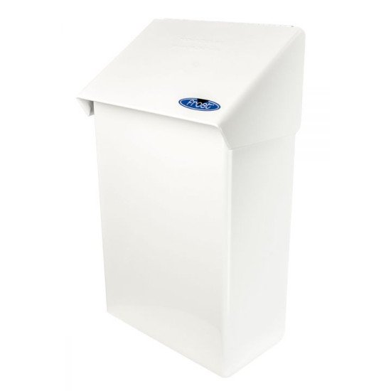 Metal Sanitary Napkin Receptacles, White