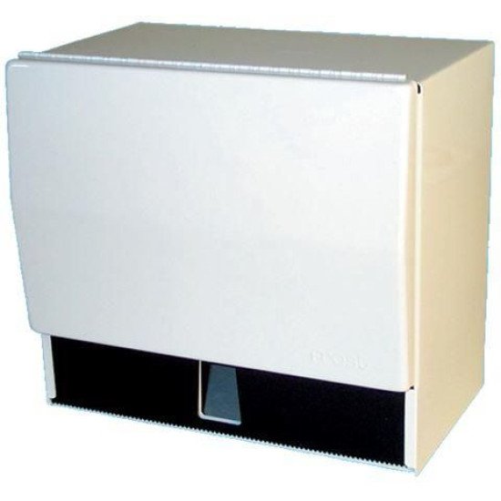 Universal Paper Towel Dispenser, White (Single Fold)