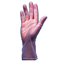 Large Vinyl Powder-Free Disposable Gloves, 100 Pieces