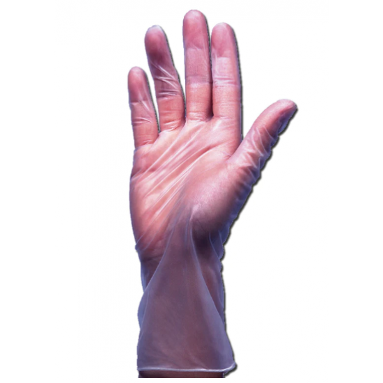 X-Large Vinyl Powder-Free Disposable Gloves 100/bx - 4.CH81345