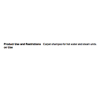 Carpet Pro Shampoo Lo-Foam, 4 L Carpet Pro Shampoo Lo-Foam, 4 L