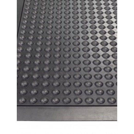 Floor Bubble Mat 3x4ft 5/8in thick center black - 4.BMC220304