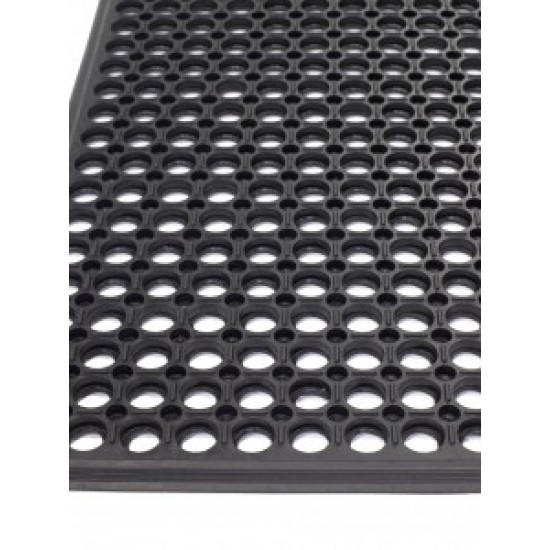 Floor Mat Competitor Series Light Black 3x5ft Individual 1/2in thick - 4.CSL220305
