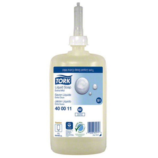 400029 Tork Premium extra Mild Liquid Soap  S1  6/cs