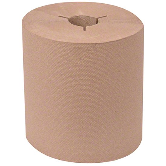 SCA8031300 Brown Roll 3cuts Towel  8in 1Ply 6x800