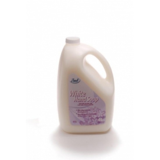 White Moisturizing Hand Soap, 4 L - 1.ZA-H5-194