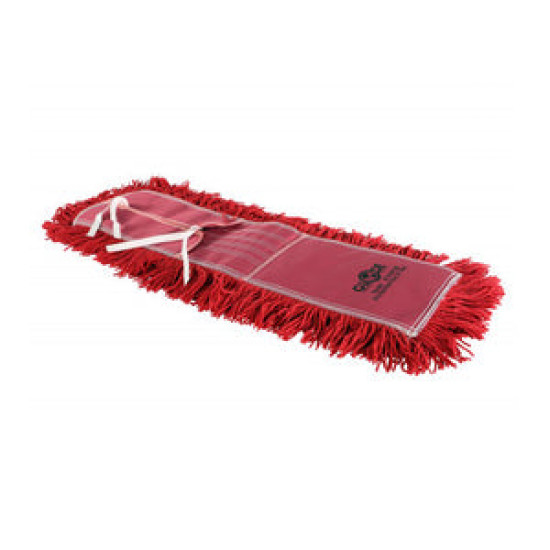 Dust Mop Head Tie-On 24' Pro-Stat® Red