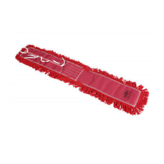 Dust Mop Head Tie-On 60' Pro-Stat® Red
