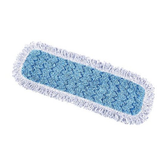 Microfiber High Absorbency Wet Pad with Fringe 18' Blue