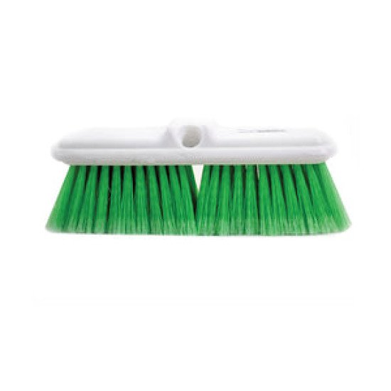 10' Vehicle Brush with Bumper Green Fiber