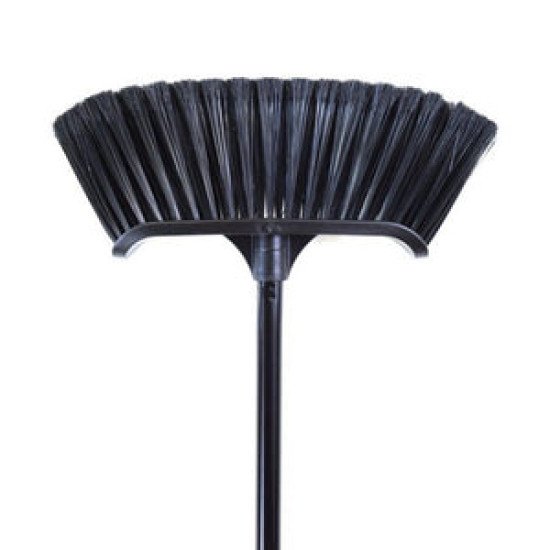 14in Spartan Premium Curved Magnetic Broom w/ 48in Metal Handle