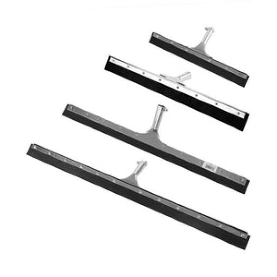 18' Straight Squeegee Black Rubber