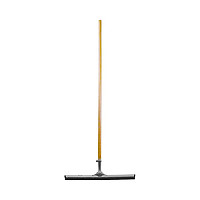 24' Straight Squeegee Black Rubber Assembled with 54' Tapered Wood Handle 24' Straight Squeegee Black Rubber Assembled with 54' Tapered Wood Handle