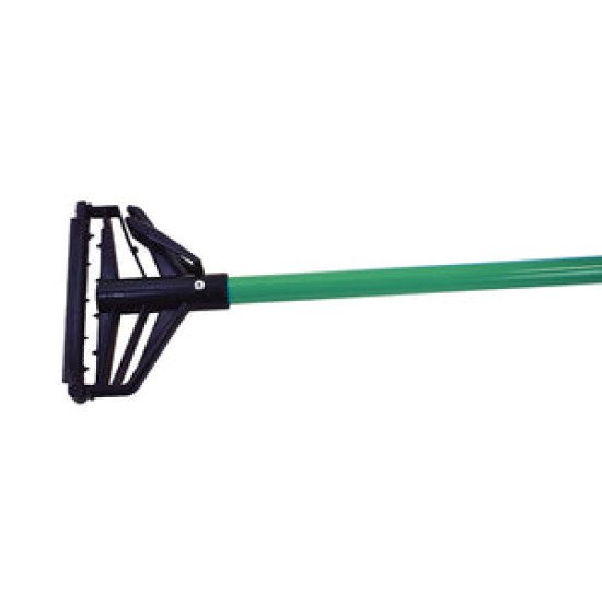 Quick Release 60' Fiberglass Mop Handle Green