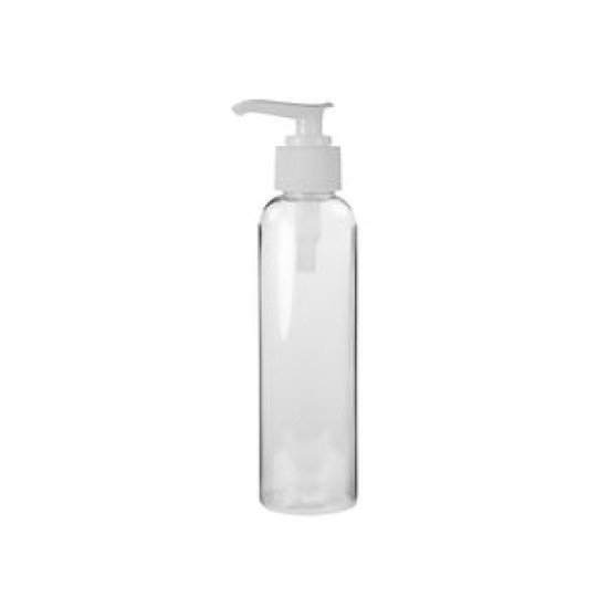 Sanitizer Bottle And Pump  500ml Clear