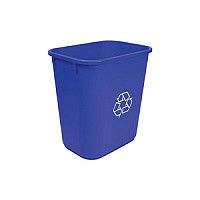 Soft Wastebasket 26L Blue Recycling Soft Wastebasket 26L Blue Recycling