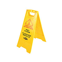 Wet Floor Sign English/French Wet Floor Sign English/French