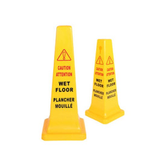 Small Safety Cone English/French - 26'H