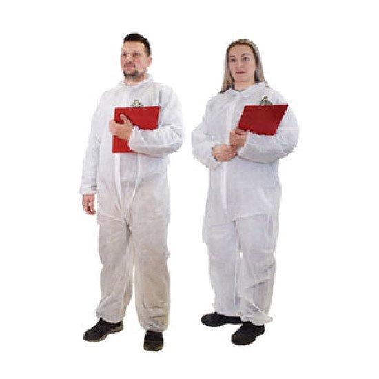 Disposable Coverall with Hood Medium