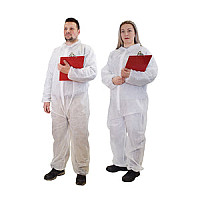 Disposable Coverall with Hood 2XL Disposable Coverall with Hood 2XL