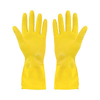 Rubber Gloves, XLarge, Flocklined Yellow(Extended Cuff) Rubber Gloves, XLarge, Flocklined Yellow(Extended Cuff)