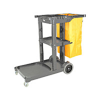 Standard Janitors Cart Grey Standard Janitors Cart Grey