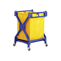Plastic X- Frame Cart With Bag Plastic X- Frame Cart With Bag