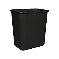 Soft Wastebasket 39L Black Soft Wastebasket 39L Black