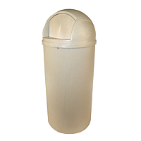 Bullet 21 Gallon Indoor/Outdoor Container Beige Bullet 21 Gallon Indoor/Outdoor Container Beige