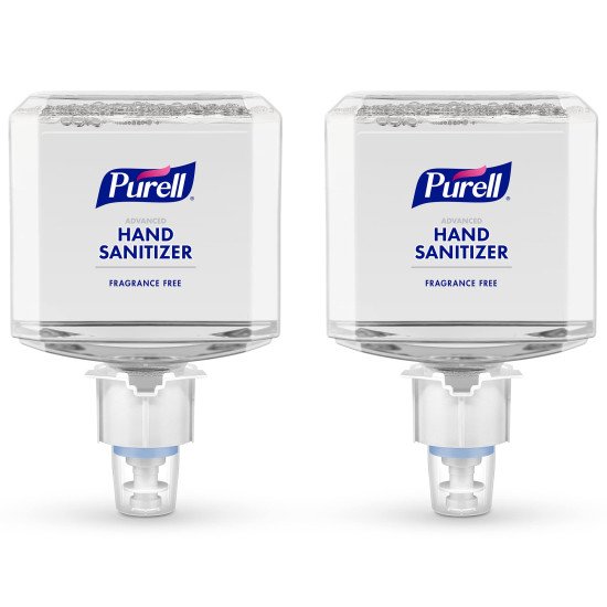 PURELL Advanced Hand Sanitizer Gentle & Free Foam Refill 1200 mL for PURELL ES8