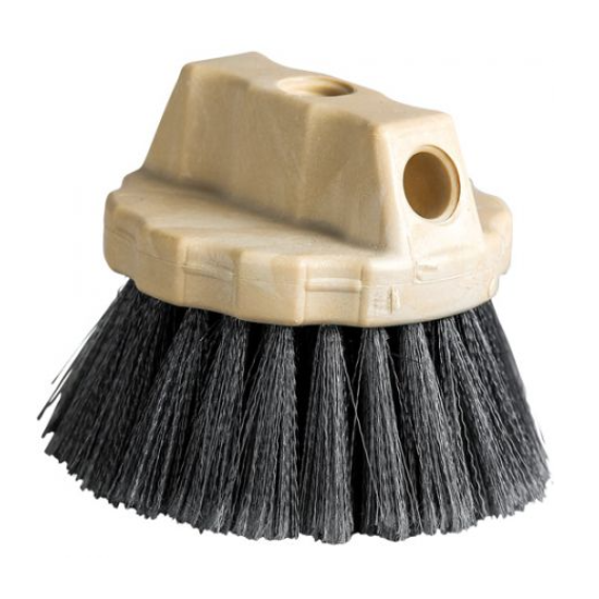 Round Block Plastic Window Brush