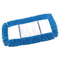 Dust Mop Head Tie-On 36' Static-H Blue