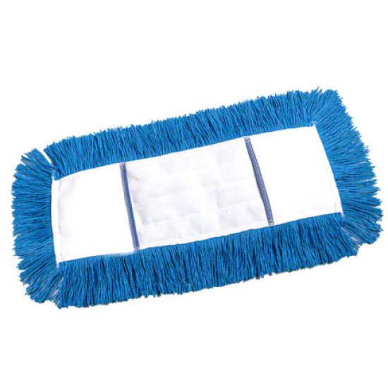 Dust Mop Head Tie-On 18' Hi-Stat Blue