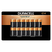 Duracell CopperTop C Batteries pkg/14
