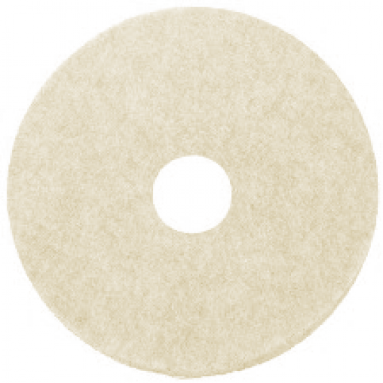 21in  Beige Polythermal Ultra Hi Speed Burnishing Pads Cs/5 - 3.A16-21