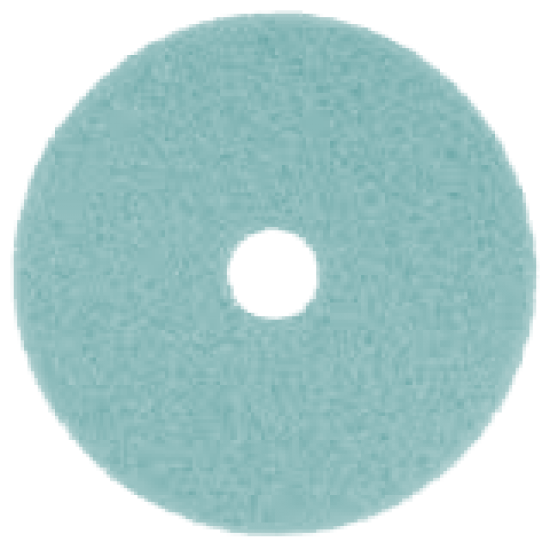 19in Blue Velvet - Burnishing Pads, Case of 5 - 3.A040-19