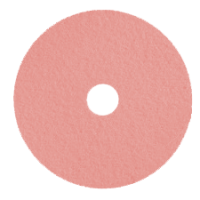19in Pink Burnishing Pads Cs/5