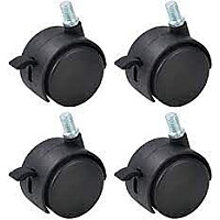 Plastic replacement wheels for PU5524-u   pk/4 Plastic replacement wheels for PU5524-u   pk/4