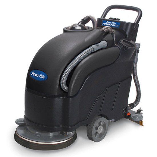 17' battery powered automatic scrubber