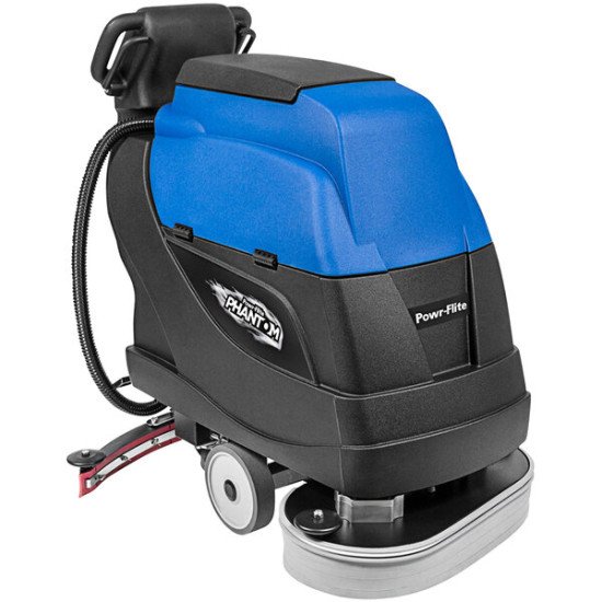 24' battery powered automatic scrubber