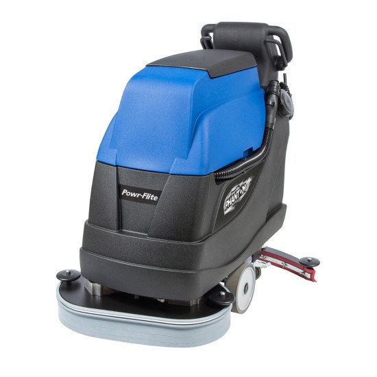 28' battery powered automatic scrubber