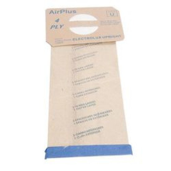 Vacuum Bag, Type U, 12pk Electrolux Upright (Fits Proteam 103483 ProLux, ProForce 1500)