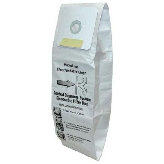 Vacuum Bag 3pk Nutone & Most Central Vacuum Micro