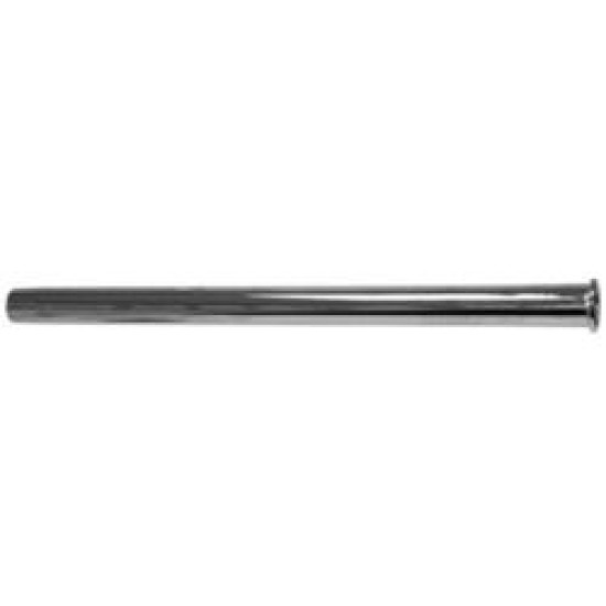 Straight Wand, 19.5x1.3in Chrome Set of 2