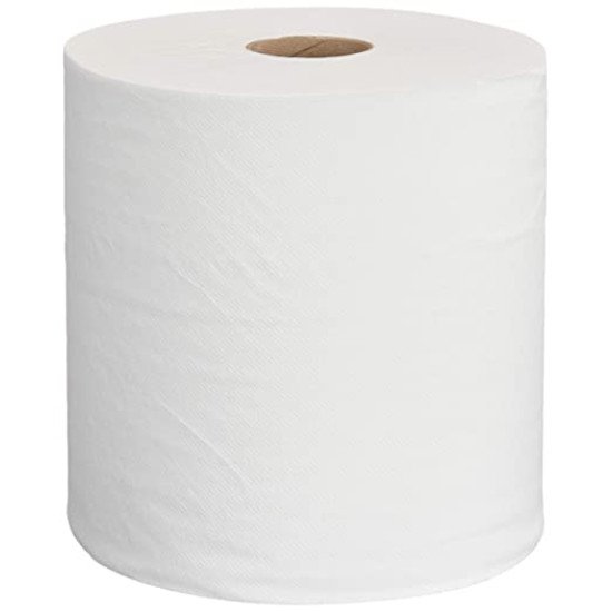 White Roll Towel 3-Cut  8in 6x800