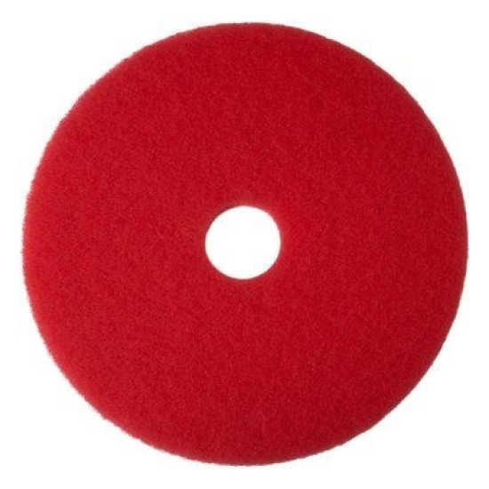 19in 3M Red Burnishing Pads 5/pc