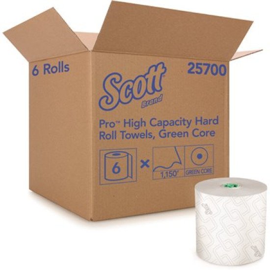 25700-00 Scott® Pro High Capacity Hard Roll Towels 6X1150'