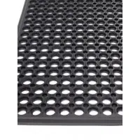Floor Mat Competitor Series Light Black 3x5ft Individual 1/2in thick