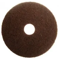 14in Brown Stripping Pads Cs/5